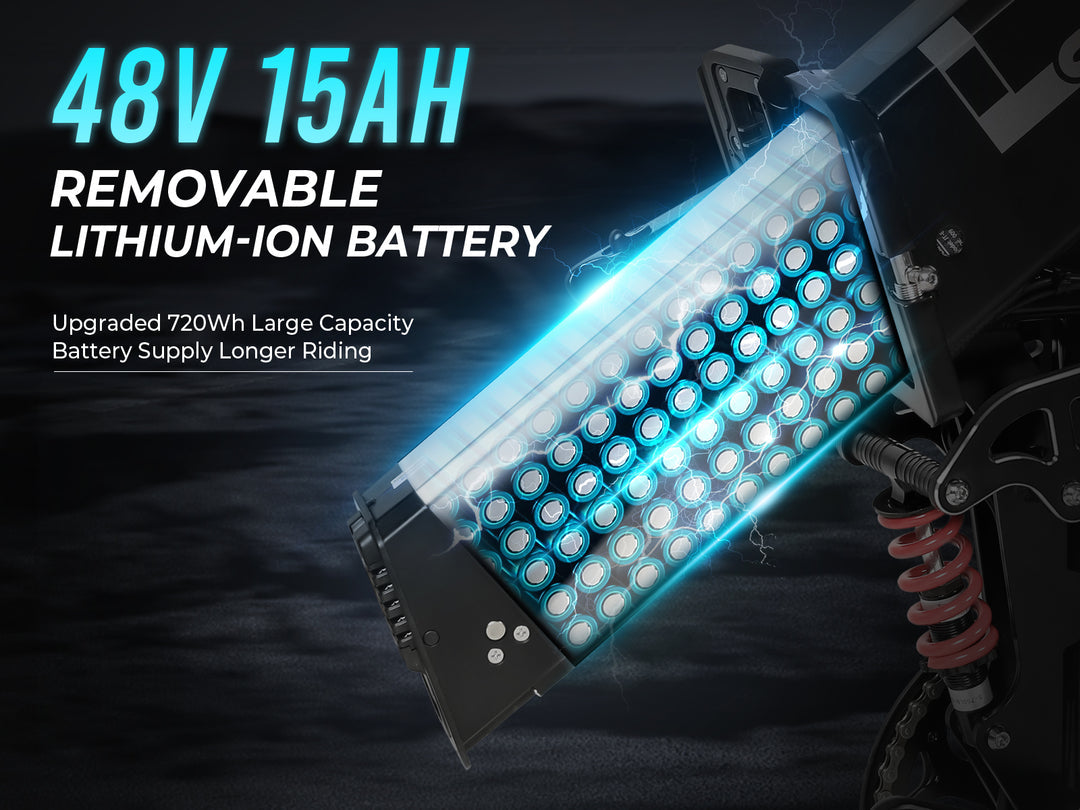 Samebike LO26 Plus 1000W Leistungsstarkes faltbares Elektrofahrrad 