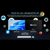 BMAX B4 Turbo Mini-PC, Intel Twin Lake N150 4 Kerne, max. 3,6 GHz, 16 GB RAM, 1 TB SSD