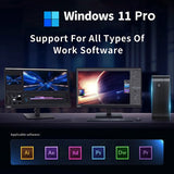 RUPA HSI-100MINI Mini-PC, Intel N100 4 Kerne, max. 3,4 GHz, 12 GB RAM, 512 GB SSD