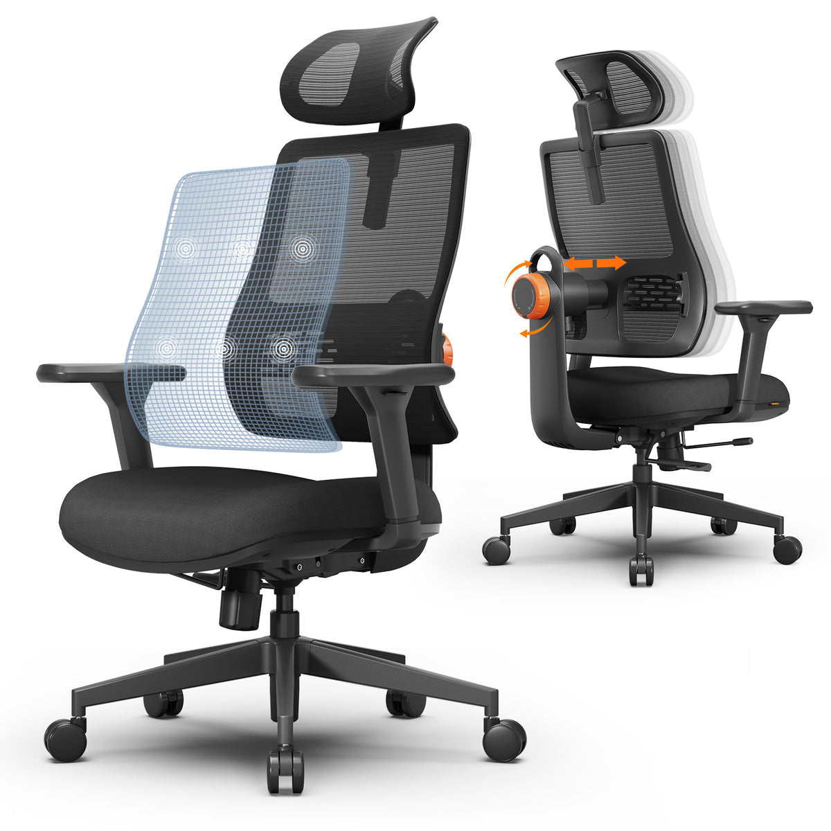 Newtral Magic H003 Ergonomischer Bürostuhl