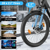 ESKUTE C100 PLUS Elektrofahrrad, 250-W-Motor, 36 V 13 Ah