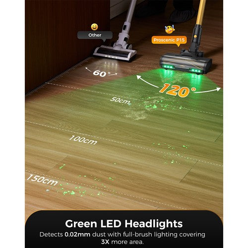 Proscenic P15 Akku-Staubsauger 50 kPa