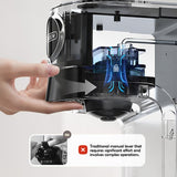 HiBREW H3C 3-in-1 Kapselkaffeemaschine, 20-Bar-Pumpe