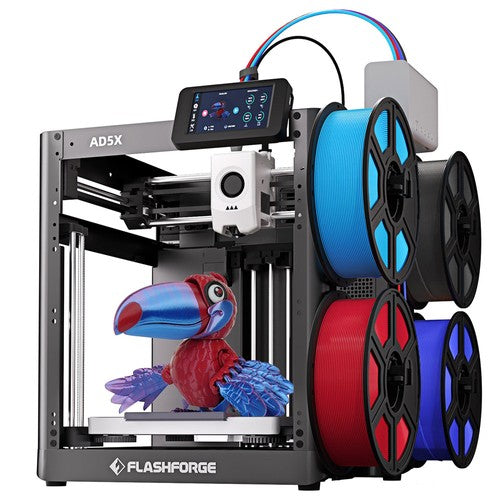 Flashforge AD5X 3D-Drucker, intelligenter 4-Farben-Druck
