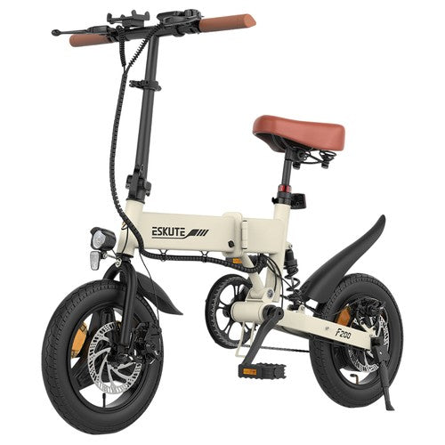 ESKUTE F200 Faltbares Elektrofahrrad, 250-W-Motor, 36 V 7,8 Ah