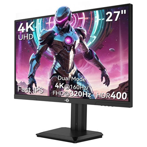 TITAN ARMY P2712V Gaming-Monitor, 27 Zoll Fast IPS, 3840×2160@160Hz & 1920×1080@320Hz