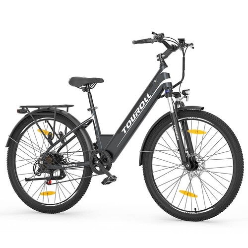 Touroll J1 ST 27,5 Zoll Elektrofahrrad mit 250W Motor 36V 15,6Ah