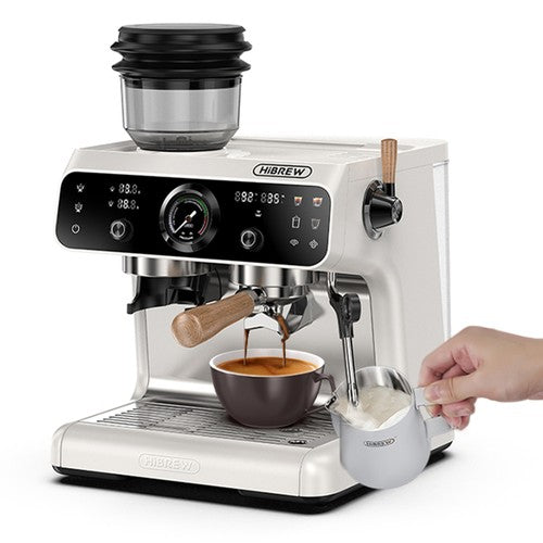 HiBREW H7B Espressomaschine, Dual-Heizsystem, 58-mm-Siebträger