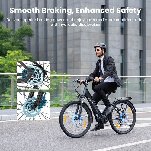 Tourol Urbano 3 Elektrofahrrad 250W Mittelmotor