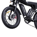 Ridstar Q20 Pro Offroad-Elektrofahrrad, 1000W*2 Motor, 52V 20AH Dual-Akku