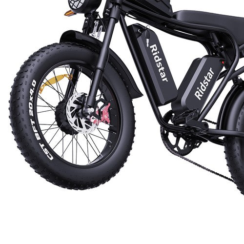 Ridstar Q20 Pro Offroad-Elektrofahrrad, 1000W*2 Motor, 52V 20AH Dual-Akku