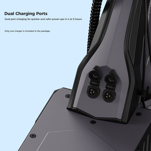 Ausom L2 Elektro-scooter, 800-W-Motor, 48 V 15,6 Ah