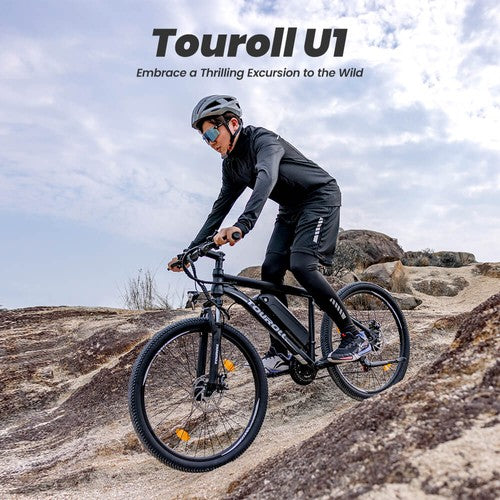 Touroll U1 26-Zoll-Offroad-Reifen-Elektrofahrrad 250-W-Motor, 36 V 13 Ah