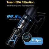 Vactidy V12 Akku-Staubsauger, 50.000 Pa Saugkraft, 450 W