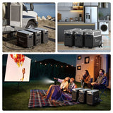 FOSSiBOT FB3840 Erweiterungsakku, 3840Wh LiFePO4 Akkupack für F3600 Pro