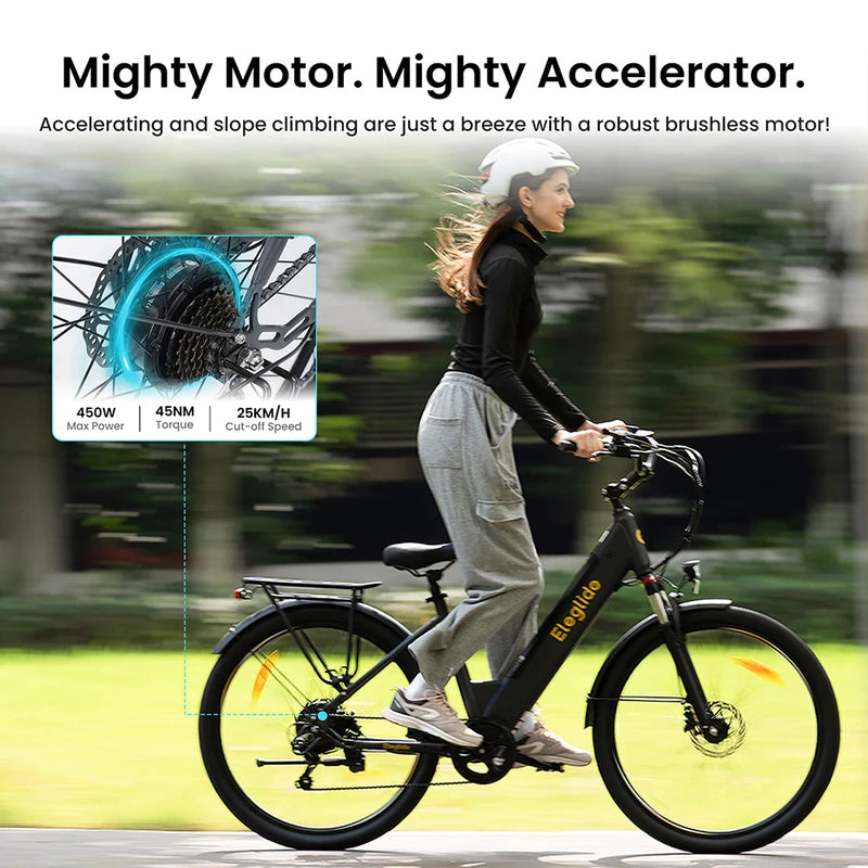 Eleglide T2 Elektrofahrrad 250W Motor 36V 13Ah