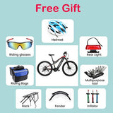 RANDRIDE YG90A Elektrofahrrad 1000W Motor 45km/h max