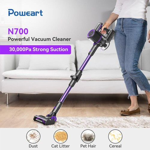 POWEART N700 Akku-Staubsauger 30 kPa