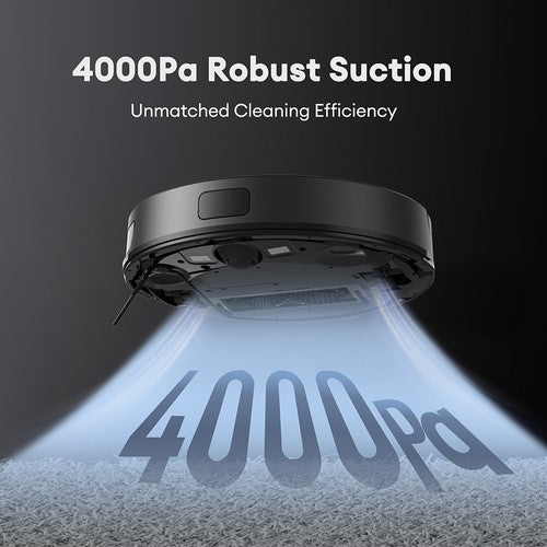 Ultenic D10 Roboterstaubsauger, 15-minütige LiDAR-Schnellkarte, 4000 Pa