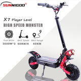 E-Scooter ES-X7 1800W*2 Doppelmotor