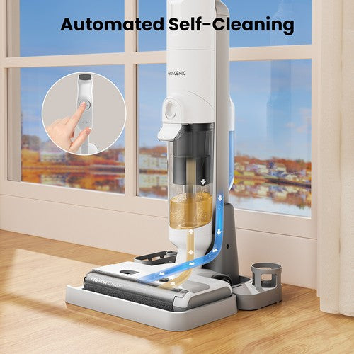 Proscenic F10 Pro Akku-Staubsauger und Wischmopp, selbstreinigend