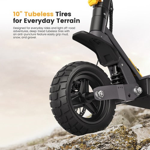Ausom L1 Elektroscooter, 800-W-Motor, 48 V 15,6 Ah