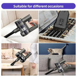 MOOSOO YG-618-B Akku-Staubsauger, 180° flexibel