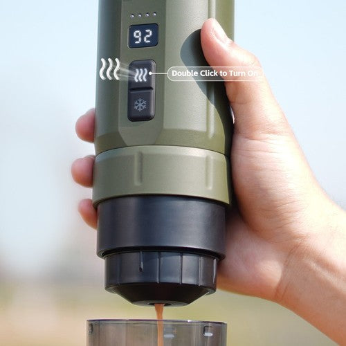 HIBREW H4C Tragbare Espressomaschine, Handkaffeemaschine für Camping
