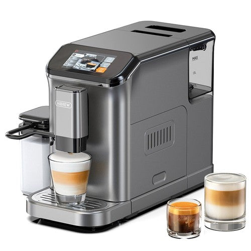 HiBREW H16 Automatische Espressomaschine mit Mahlwerk, 20 Bar