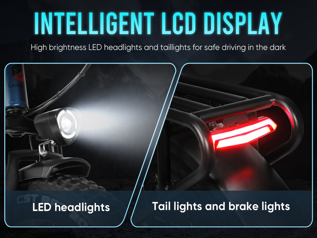 Samebike RS-A02 Pro Elektrofahrrad Offroad