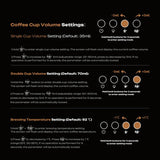 HiBREW H20 All-in-One Kaffeemaschine mit eingebautem Mahlwerk und dualer Heiß- und Kaltbrühung