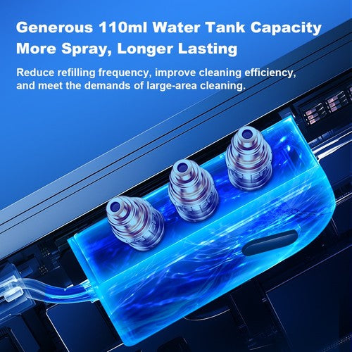 Liectroux S9 Fensterreinigungsroboter, Doppelwalzenbürsten, 6-Wege-Wasserspray, 9000 Pa