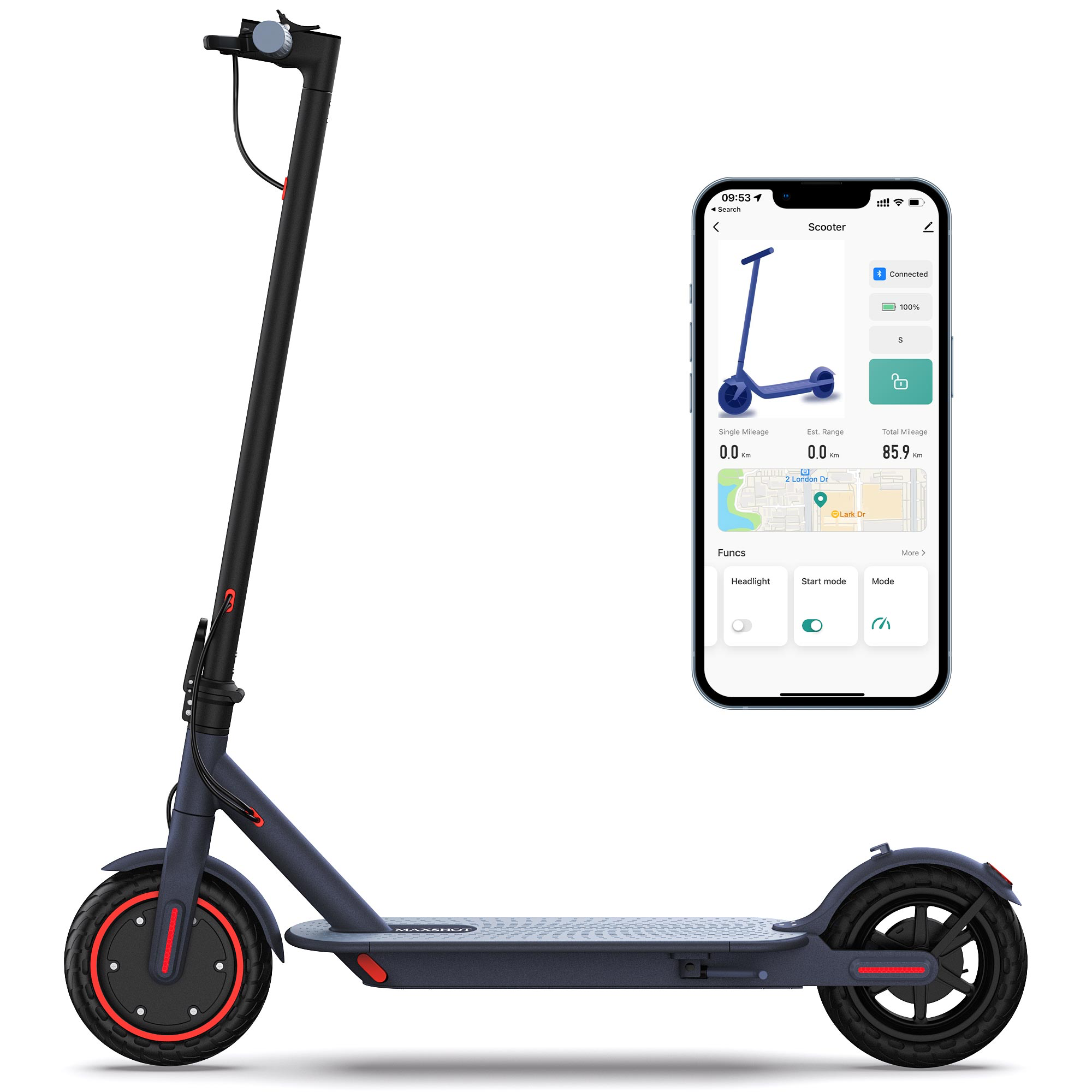 AOVOPRO 80 E-Scooter 350 W