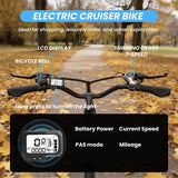 ESKUTE C100 PLUS Elektrofahrrad, 250-W-Motor, 36 V 13 Ah