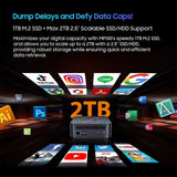 Blackview MP100 Mini-PC, AMD Ryzen 7 5700U 8 Kerne, max. 4,3 GHz, 16 GB RAM, 512 GB SSD