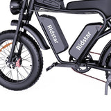 Ridstar Q20 Pro Offroad-Elektrofahrrad, 1000W*2 Motor, 52V 20AH Dual-Akku