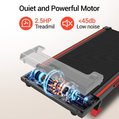 ROBORE X5 Laufmatte, dreifache Stoßdämpfung bis 10 km/h