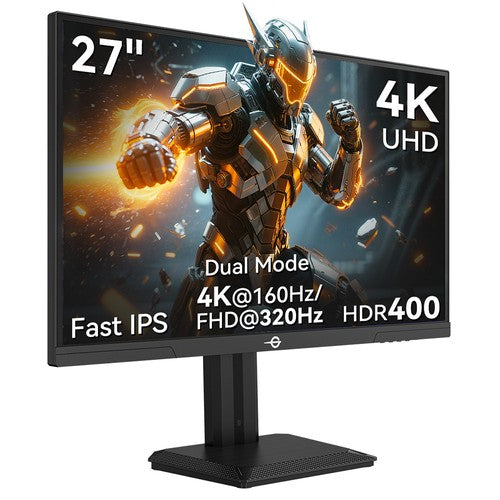 TITAN ARMY P2712V Gaming-Monitor, 27 Zoll Fast IPS, 3840×2160@160Hz & 1920×1080@320Hz