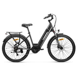 Tourol MA1 Elektrofahrrad, 250-W-Mittelmotor 36 V 13 Ah