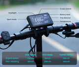 iScooter iX3 Faltbarer E-Scooter Luftreifen 800W