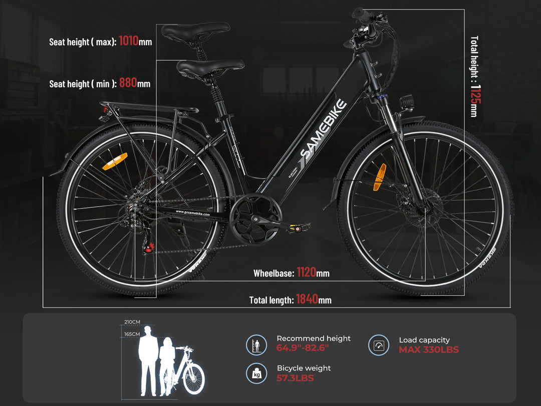 SAMEBIKE RS-A01 Pro-T Urban Elektrofahrrad