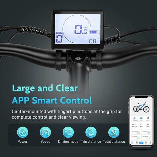 Fafrees FM8 Pro Elektrofahrrad 27,5 Zoll Luftreifen 36V 250W Mittelantrieb