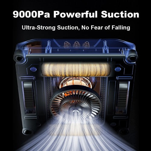 Liectroux S9 Fensterreinigungsroboter, Doppelwalzenbürsten