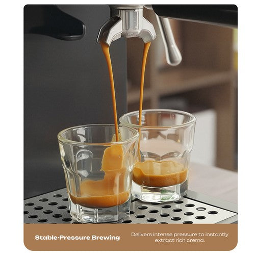 HiBREW H20 All-in-One Kaffeemaschine mit eingebautem Mahlwerk und dualer Heiß- und Kaltbrühung