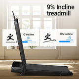 ROBORE CW1F Walking Pad mit 9 % Steigung, 12 km/h