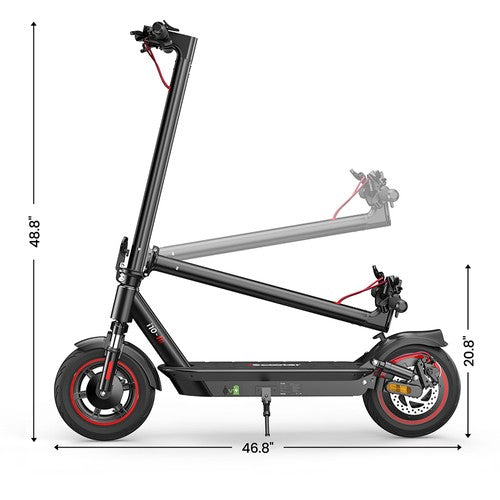 iScooter i10 E-Scooter, 650-W-Motor, 36 V 15 Ah
