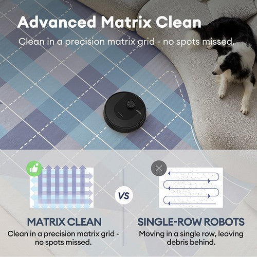 Ultenic D10 Roboterstaubsauger, 15-minütige LiDAR-Schnellkarte, 4000 Pa