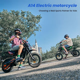 A14 Kinder Elektro-Motorrad-Fahrrad 500W