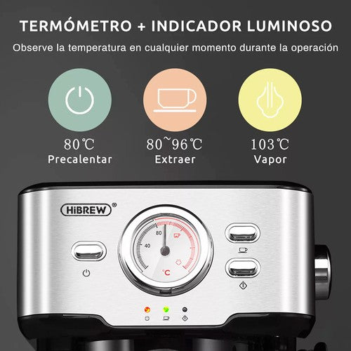 HiBREW H5 1050W Kaffeemaschine, 20 Bar