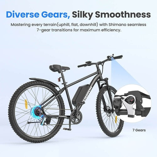 Tourol U2 Elektrofahrrad 250W Motor 48V 15Ah